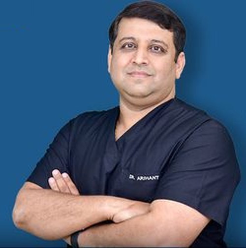 Dr. Arihant Surana, dermatologist and hair transplant surgeon at Radiance Skin and Hair Clinic